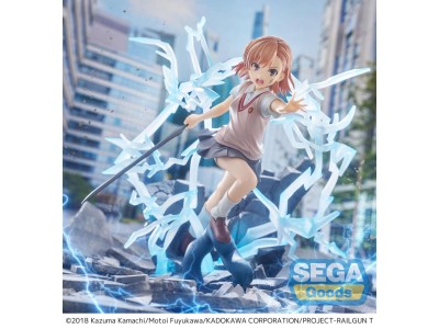 A CERTAIN SCIENTIFIC RAILGUN T - Mikoto Misaka - Figurine 23cm