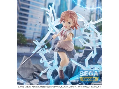 A CERTAIN SCIENTIFIC RAILGUN T - Mikoto Misaka - Figurine 23cm