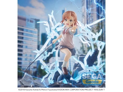 A CERTAIN SCIENTIFIC RAILGUN T - Mikoto Misaka - Figurine 23cm