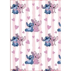 LILO & STITCH - Stitch & Angel - Couverture Flanelle...