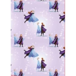 LA REINE DES NEIGES - Anna & Elsa - Couverture Flanelle...