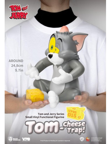 TOM & JERRY - Tom Cheese Trap - Tirelire 24.8cm