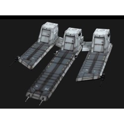 GUNDAM UNICORN - 1/144 HG Catapult - Diorama Realistic...