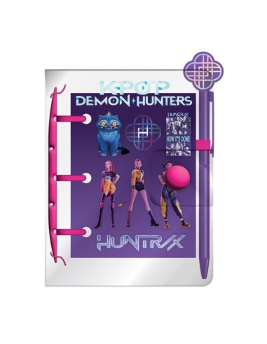 K-POP DEMON HUNTERS - Huntrix - Mini Carnet de...