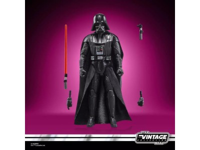 STAR WARS - Dark Vador avec Tie avancé - Figurine Vintage Coll. 10cm