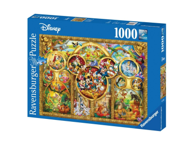 DISNEY - Puzzle 1000P - Les Plus Beaux Thèmes Disney