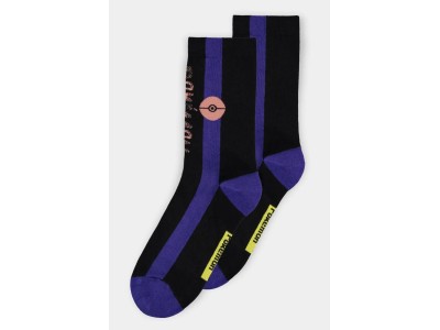POKEMON - Ectoplasma - Pack de 3 paires de chaussettes (T39-42)