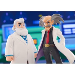 MEGA MAN - Dr. Willy & Dr. Light - Statuette Oshi Works 22cm 2