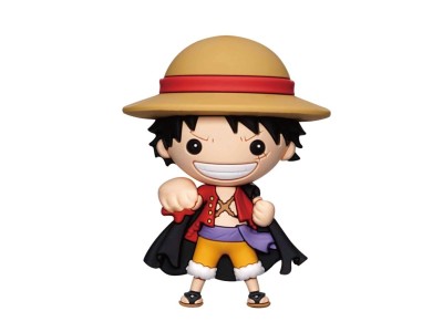 ONE PIECE - Luffy With Cape - Aimant à collectionner en mousse 3D