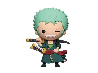 ONE PIECE - Zoro - Aimant à collectionner en mousse 3D