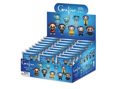 CORALINE - Series 2 - 3D Foam Bag Clip (Display 24 Pcs)