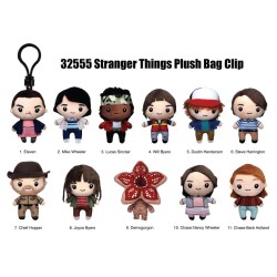 STRANGER THINGS - Plush Bag Clip (Display 24 Pcs) 2