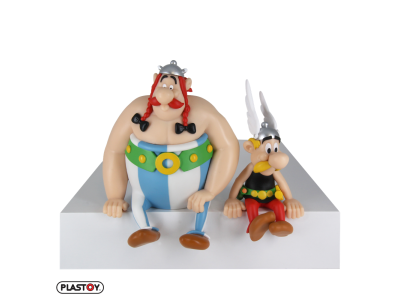 ASTERIX & OBELIX - Astérix et Obélix - figurine assis