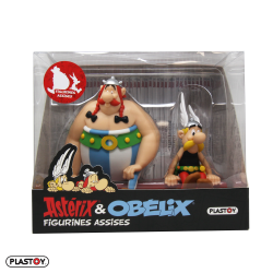 ASTERIX & OBELIX - Astérix et Obélix - figurine assis 2