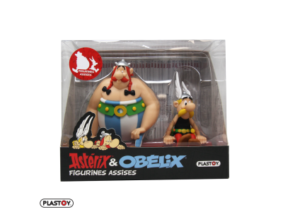 ASTERIX & OBELIX - Astérix et Obélix - figurine assis