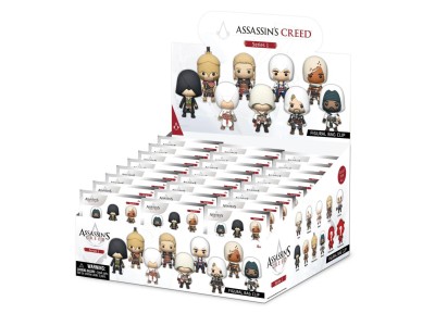 ASSASSIN'S CREED - Series 1 - 3D Foam Bag Clip (Display 24 Pcs)
