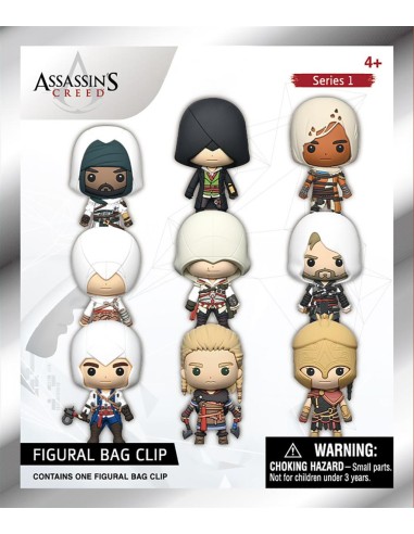 ASSASSIN'S CREED - Series 1 - 3D Foam Bag Clip...