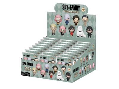 SPY X FAMILY - Series 1 - 3D Foam Bag Clip (Display 24 Pcs)
