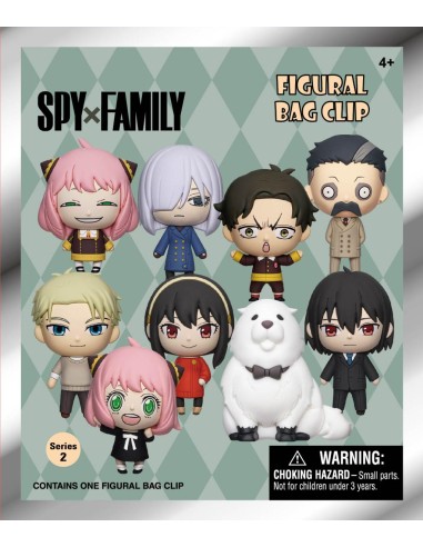 SPY X FAMILY - Series 1 - 3D Foam Bag Clip...