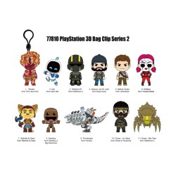 PLAYSTATTION - Series 2 - 3D Foam Bag Clip (Display 24 Pcs) 2