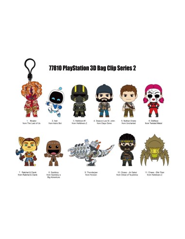 PLAYSTATTION - Series 2 - 3D Foam Bag Clip...