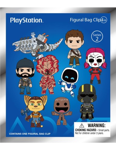 PLAYSTATTION - Series 2 - 3D Foam Bag Clip...