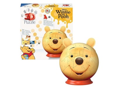 DISNEY - Puzzle 3D - Winnie L'Ourson 72p