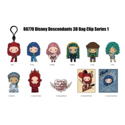 DESCENDANTS - Series 1 - 3D Foam Bag Clip (Display 24 Pcs) 2