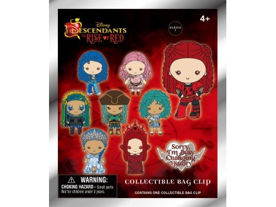 DESCENDANTS - Series 1 - 3D Foam Bag Clip (Display 24 Pcs)