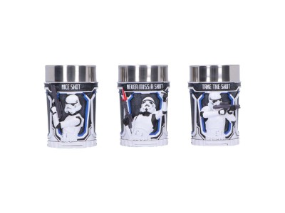STAR WARS - Stormtrooper - Set de 3 verres à shots