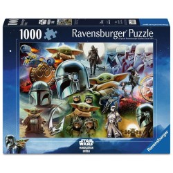 THE MANDALORIAN AND GROGU - Puzzle 1000P