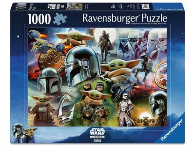 THE MANDALORIAN AND GROGU - Puzzle 1000P