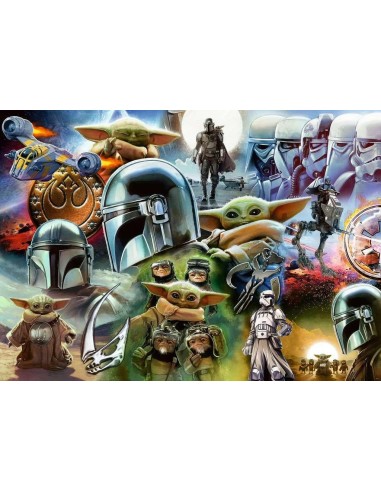 THE MANDALORIAN AND GROGU - Puzzle 1000P