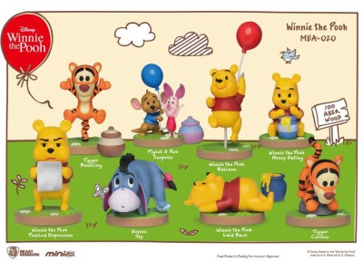 DISNEY - Winnie L'Ourson Series - Set 6 Figurine 8cm