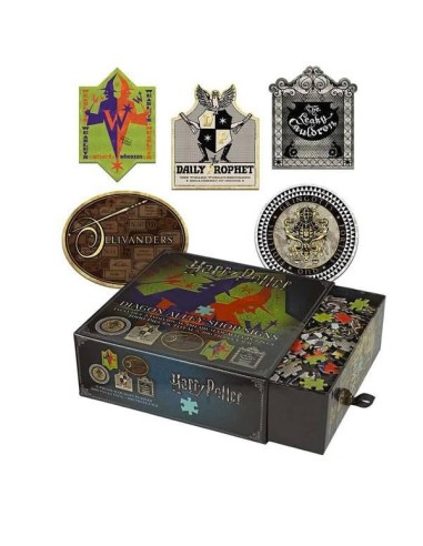 HARRY POTTER - Puzzle 5X200 pcs - Les enseignes...