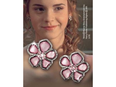 HARRY POTTER - Boucles D'oreilles de Bal d'Hermione - Silver