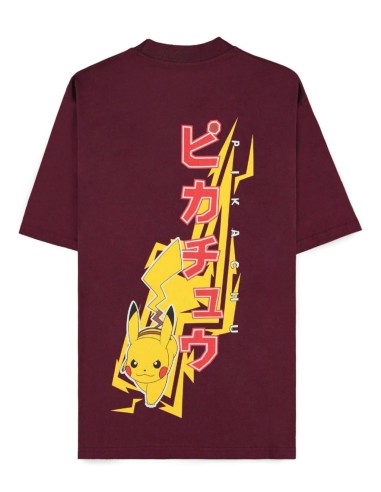 POKEMON - Pikachu - T-Shirt Loose Fit Homme (XL)