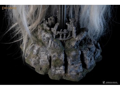 LE SEIGNEUR DES ANNEAUX - Roi Nazgul - Masque Scale Art 1/1 73cm