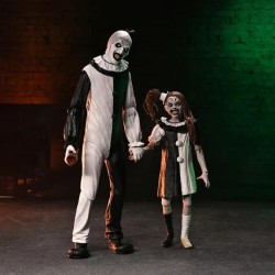 TERRIFIER 2 - Art the Clown & Little Pale Girl -Figurine...