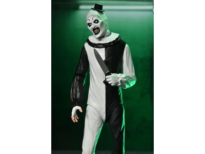 TERRIFIER 2 - Art the Clown & Little Pale Girl -Figurine Ultimate 17cm