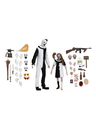 TERRIFIER 2 - Art the Clown & Little Pale Girl...