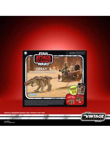STAR WARS 2 - Orray & Geonosian Picador - Fig....