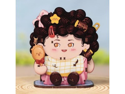 TALEBOX CORNER - Mini House Kit - Salon de coiffure - 53pc