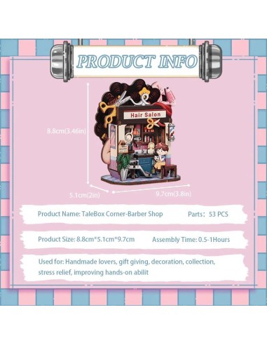 TALEBOX CORNER - Mini House Kit - Salon de...