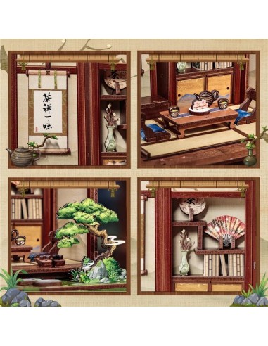 BOOK NOOK KIT - DIY - Kirishima Cha-an - 145pc...