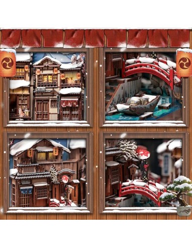 BOOK NOOK KIT - DIY - Murmures de neige à...