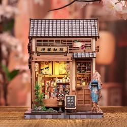 BOOK NOOK KIT - DIY -Boutique de kimonos Sakura- 235pc +...