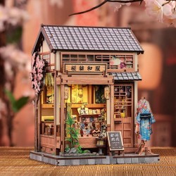 BOOK NOOK KIT - DIY -Boutique de kimonos Sakura- 235pc +... 2