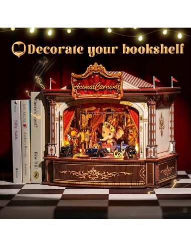 BOOK NOOK KIT - DIY - Carnaval des animaux -...