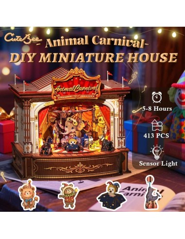 BOOK NOOK KIT - DIY - Carnaval des animaux -...